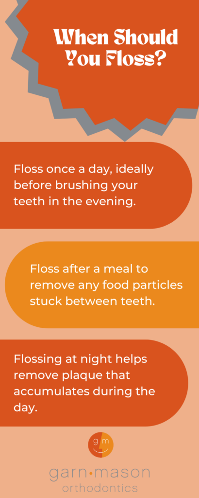 when to floss