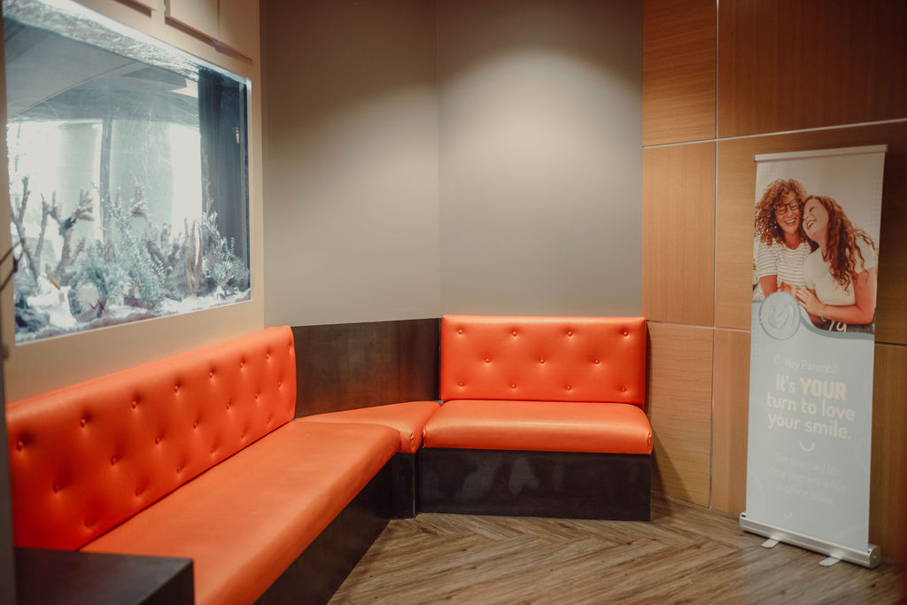 Garn & Mason Orthodontics Mesa seating area